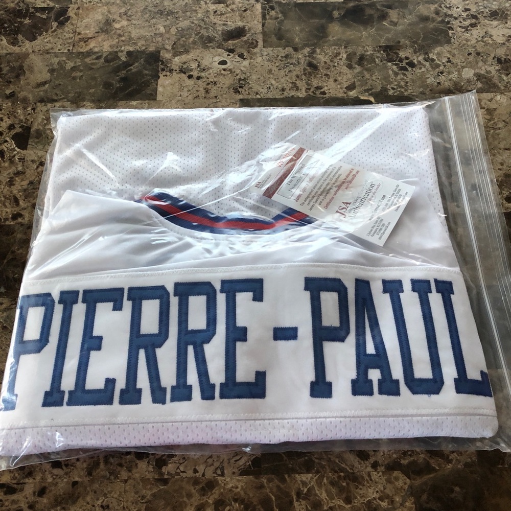 JSA Certified Jason Pierre-Paul Signed Jersey